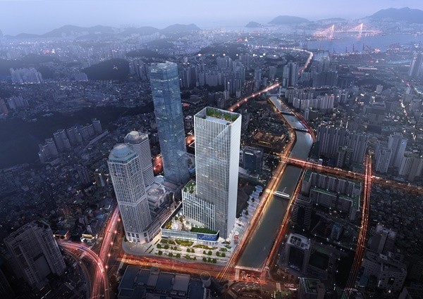 부산문현혁신도시 복합개발사업 3단계 조감도