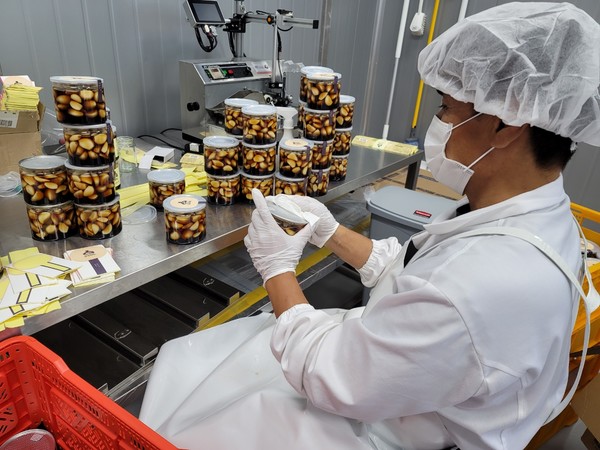 남해군농산물종합가공센터 가공품 마늘장아찌 출시