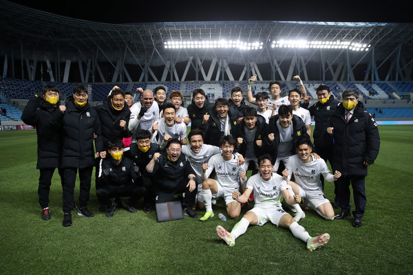 대구 승리단체사진 한국프로축구연맹